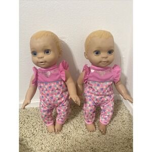 Spin Master Luvabella Interactive Doll Lot Of 2 Dolls Twins! READ